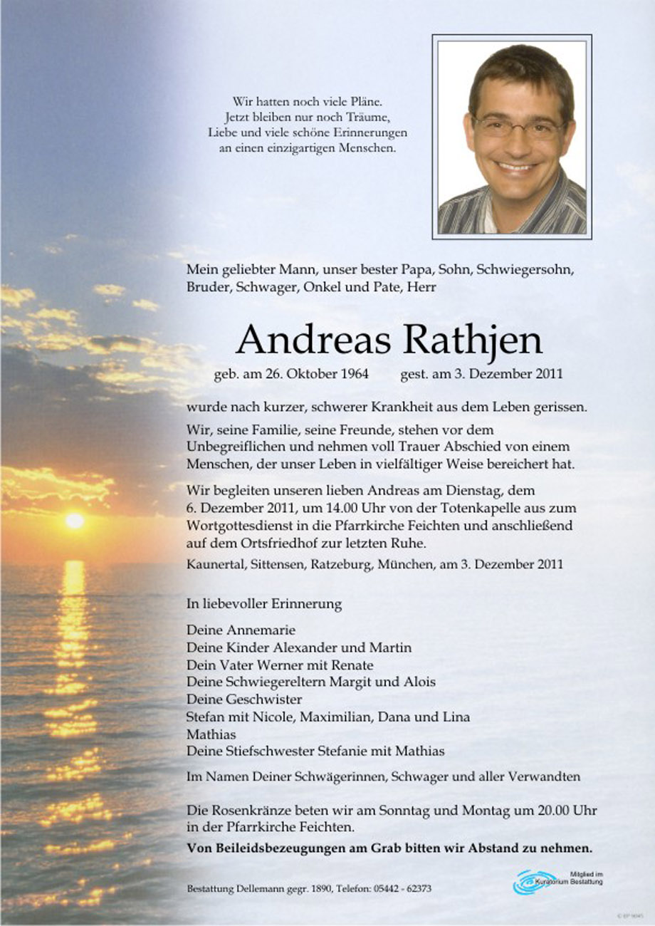   Andreas Rathjen