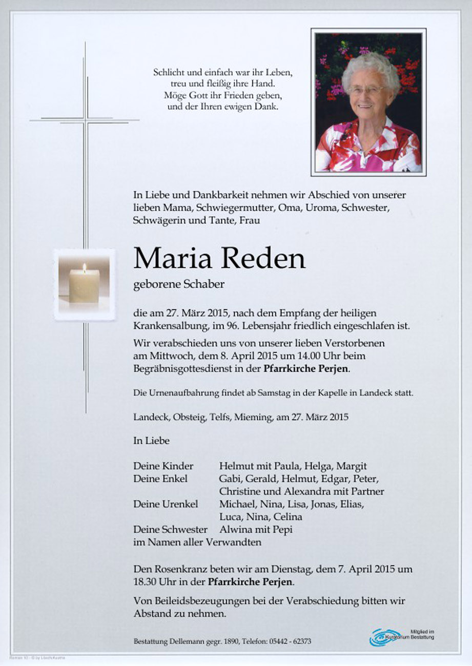 Maria Reden 