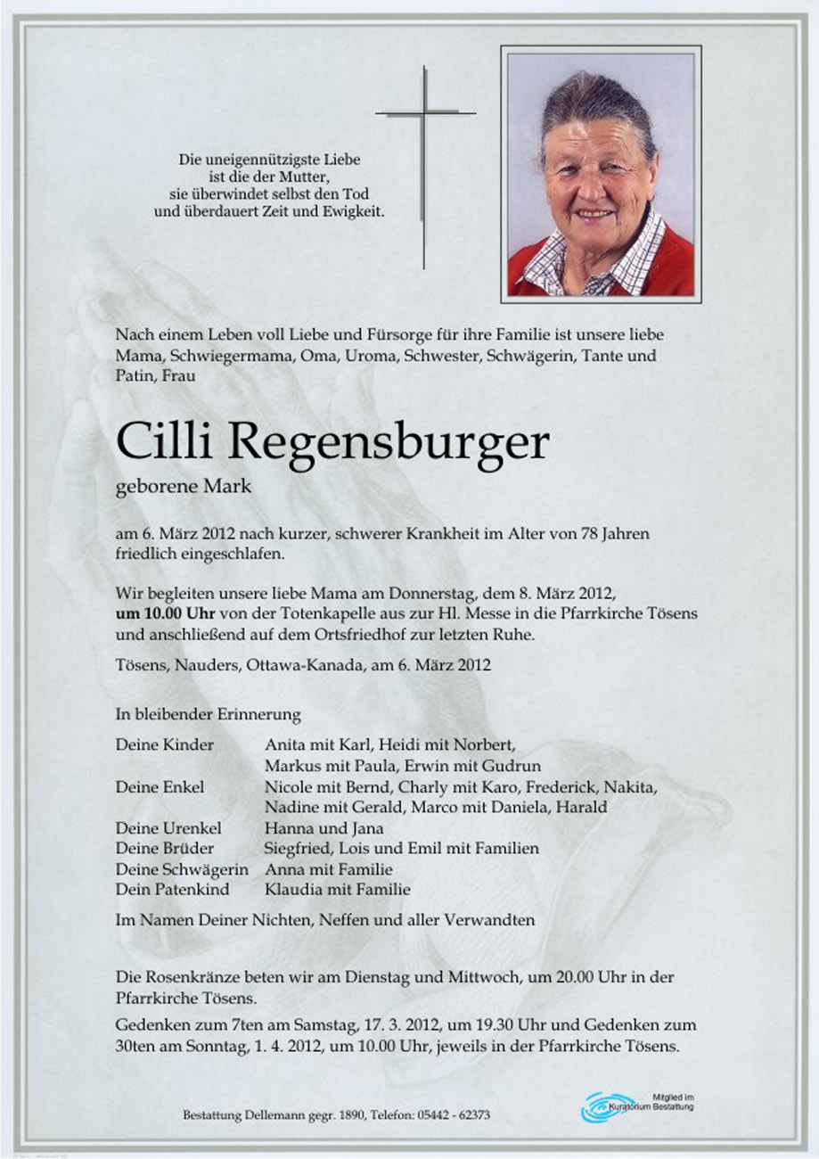   Cilli Regensburger
