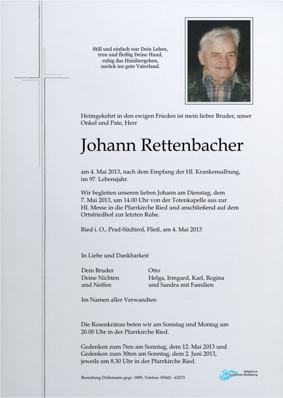 Johann Rettenbacher 