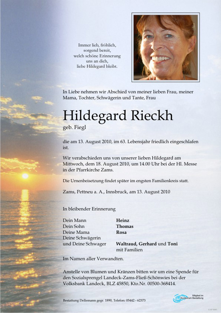   Hildegard Rieckh