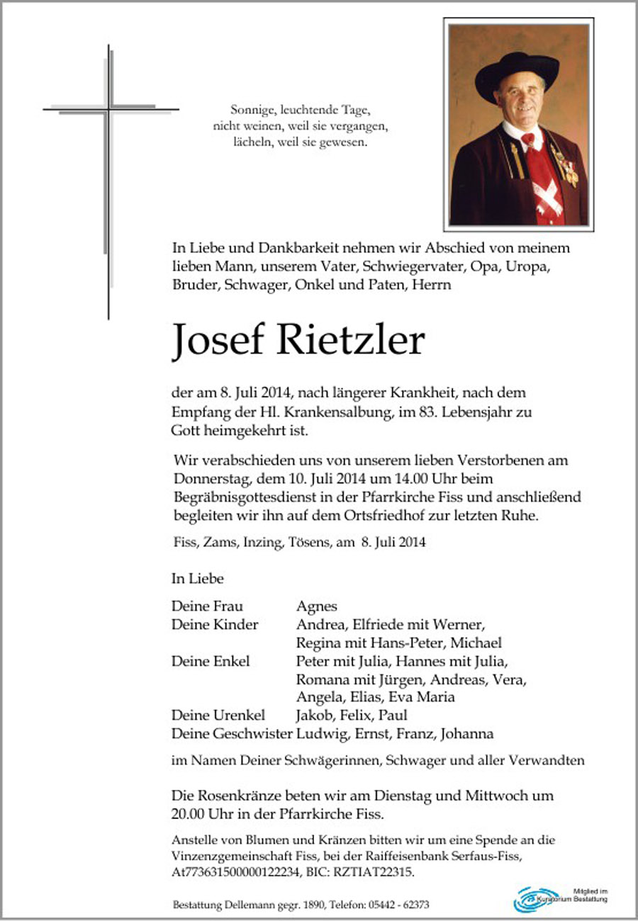 Josef Rietzler 