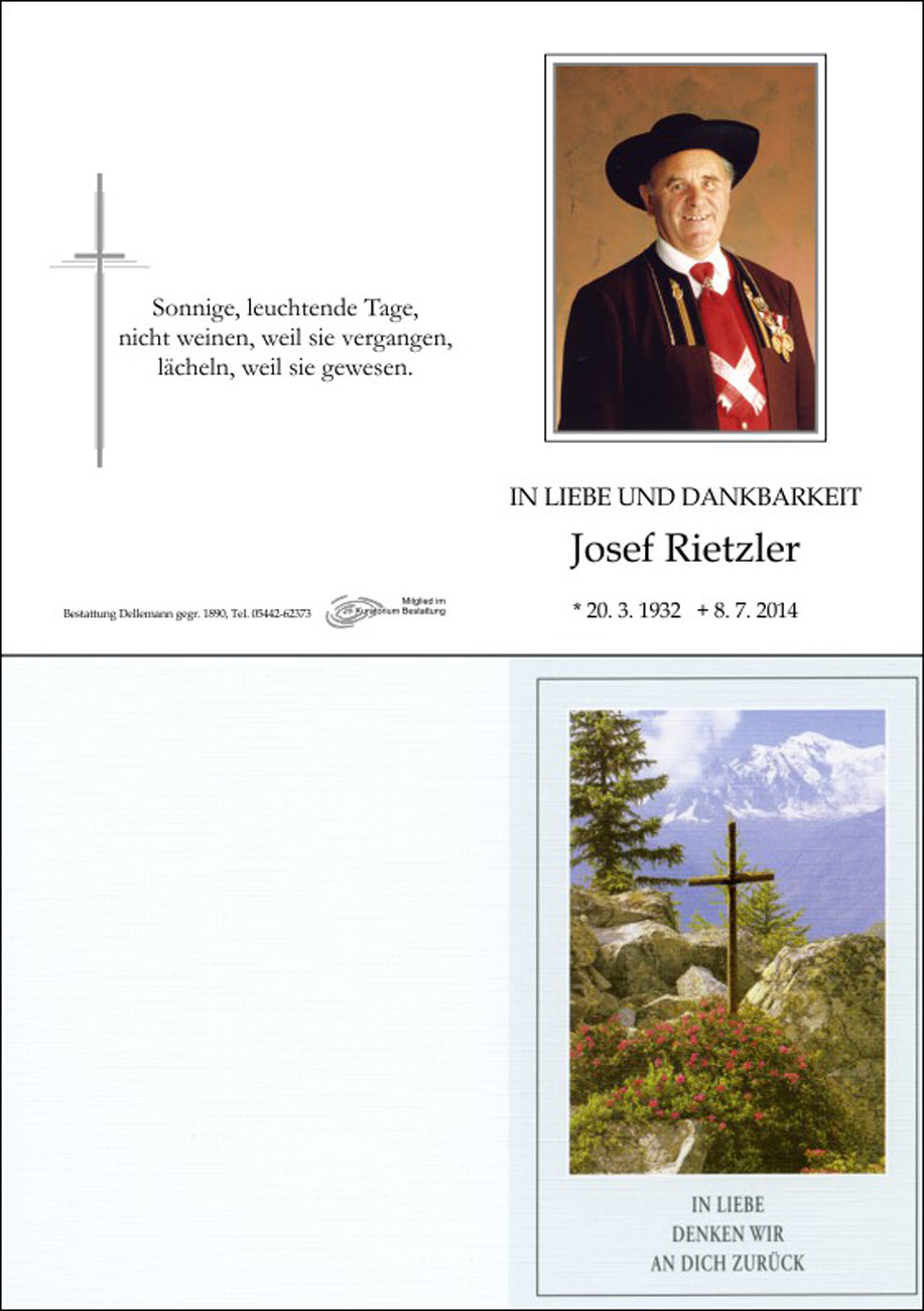 Josef Rietzler 