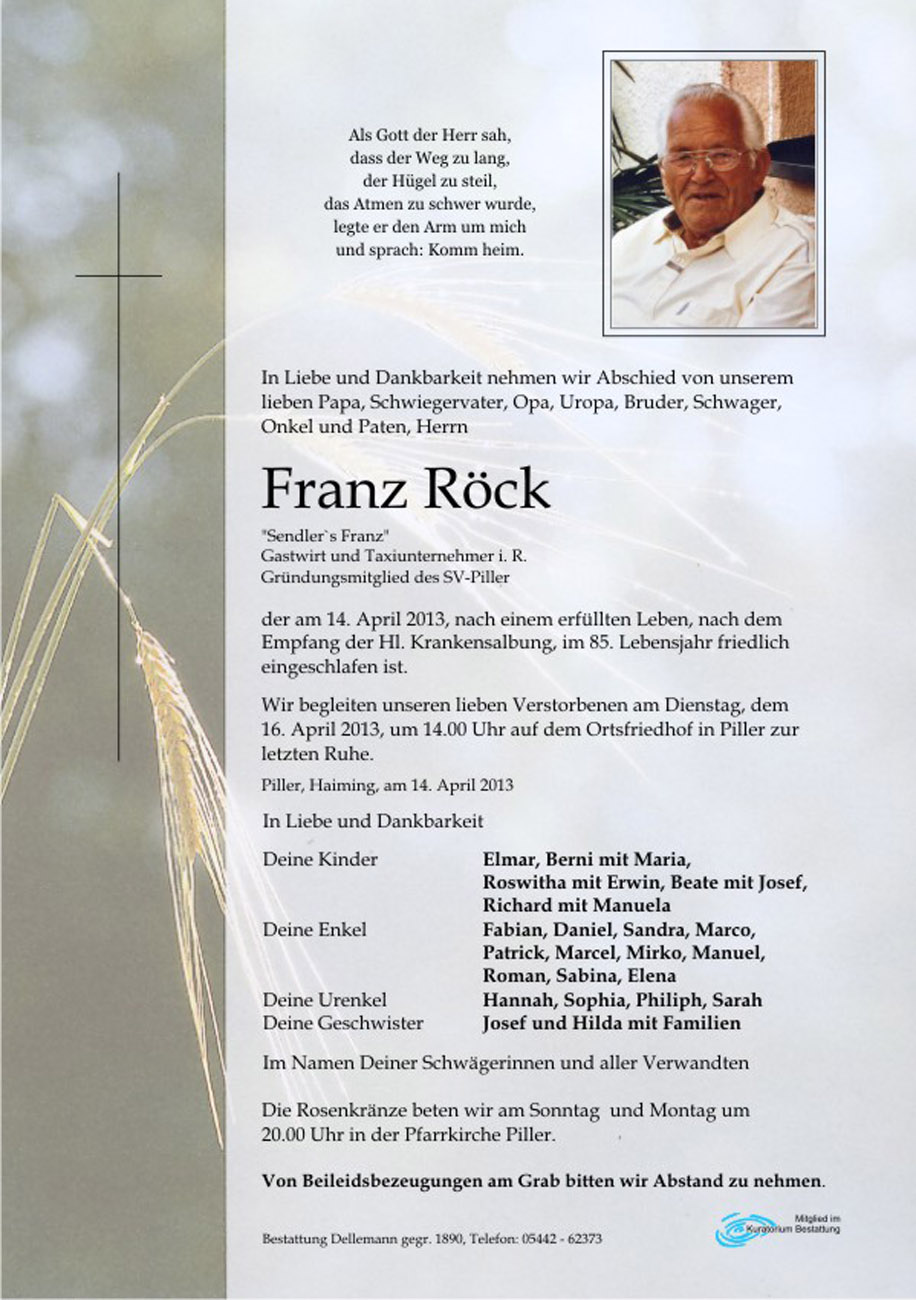  Franz Röck