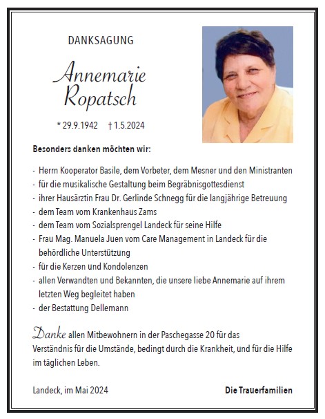Annemarie Ropatsch 