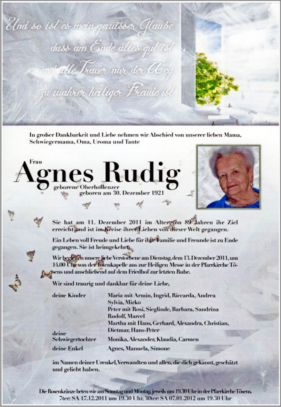  Agnes Rudig