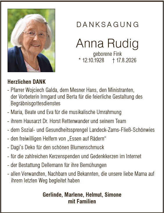 Anna Rudig 