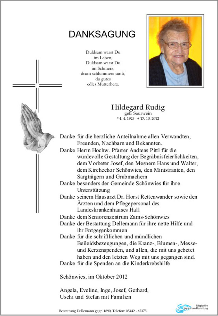   Hildegard Rudig