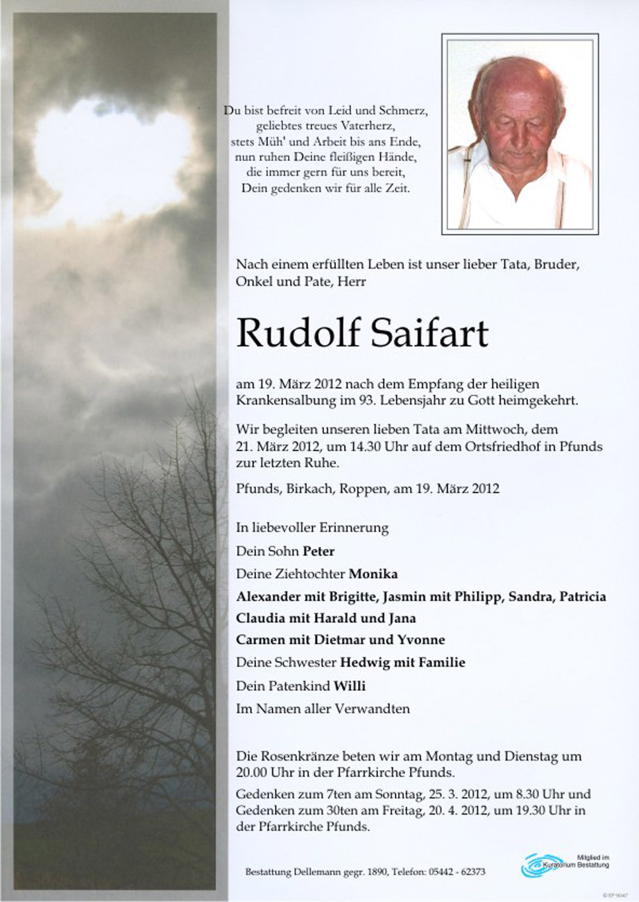   Rudolf Saifart