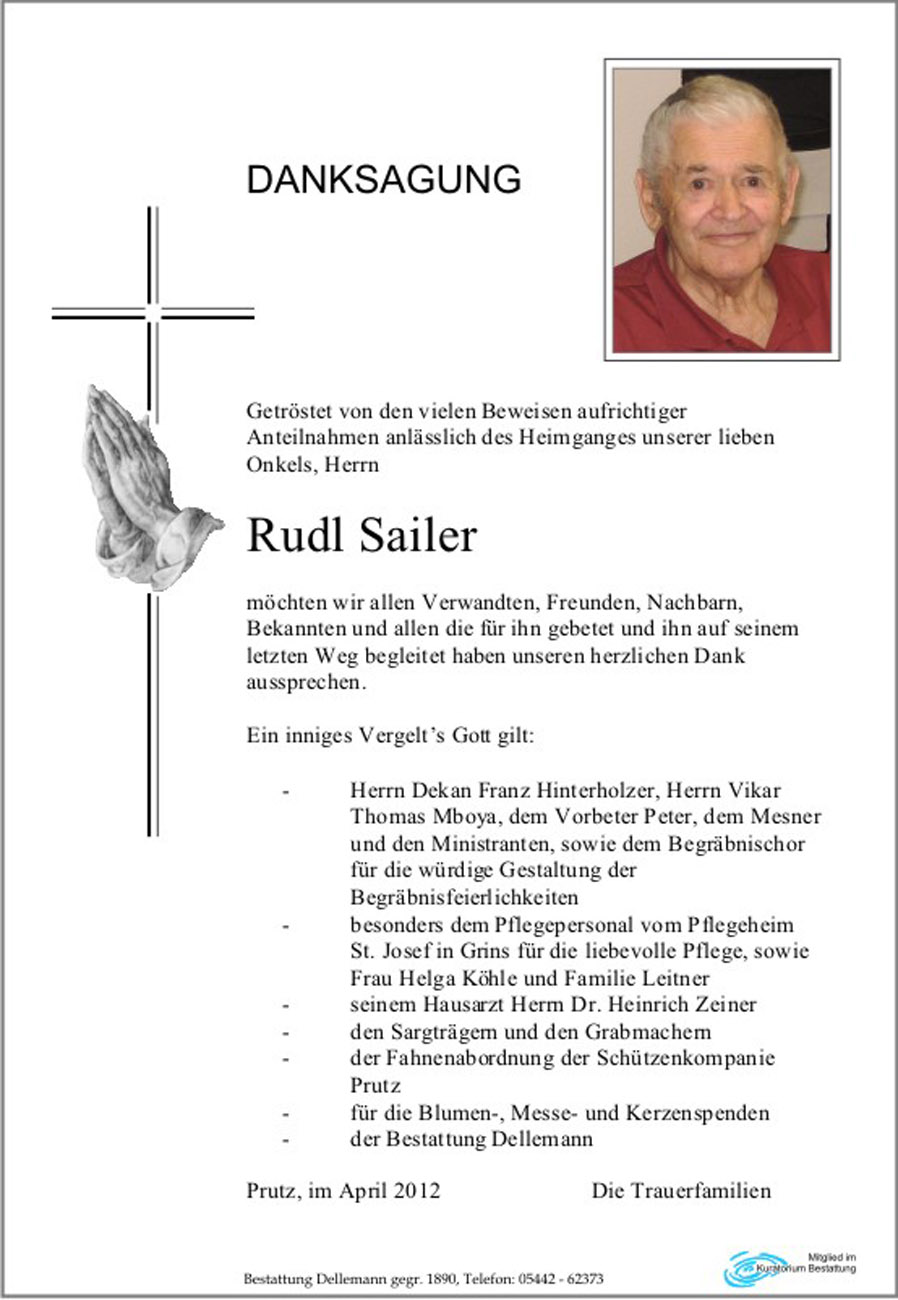   Rudl Sailer
