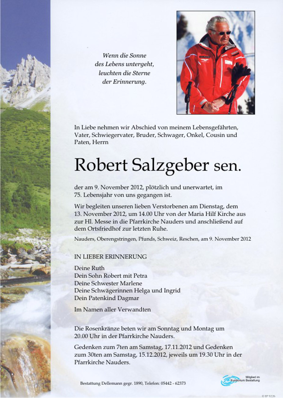   Robert Salzgeber sen.