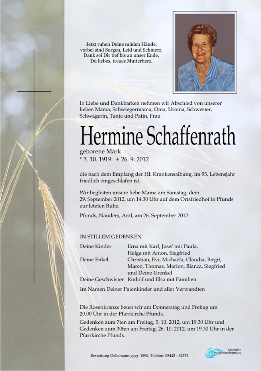   Hermine Schaffenrath