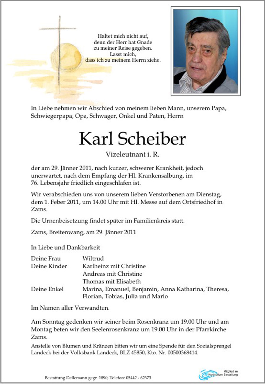   Karl Scheiber