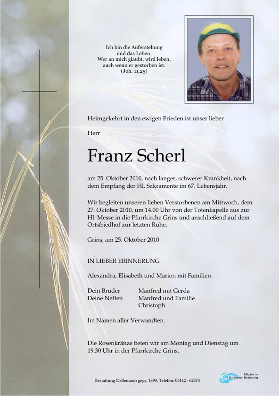   Franz Scherl