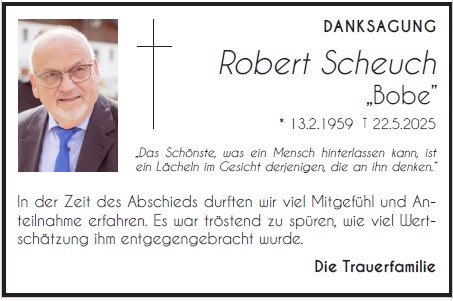Robert "Bobe" Scheuch 