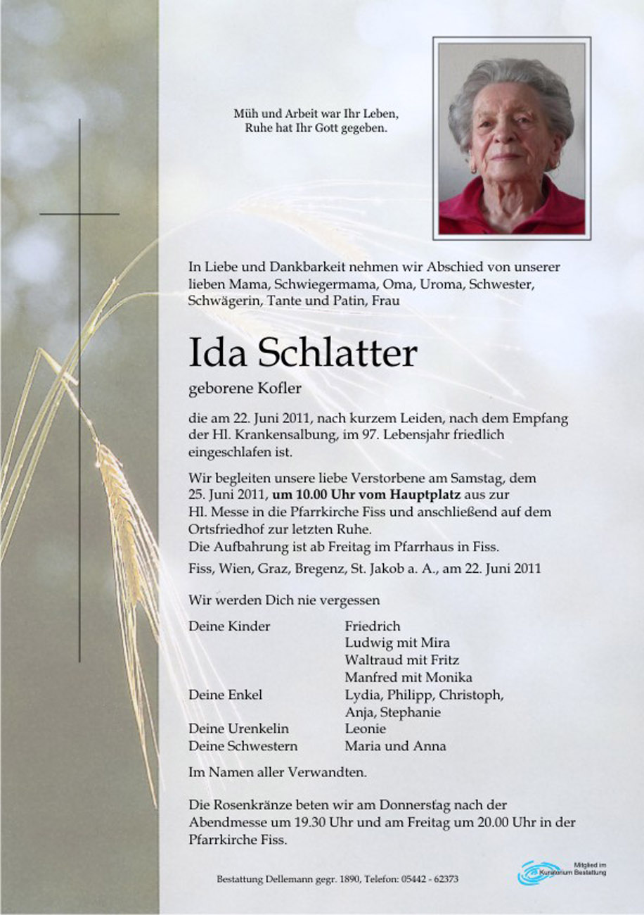   Ida Schlatter