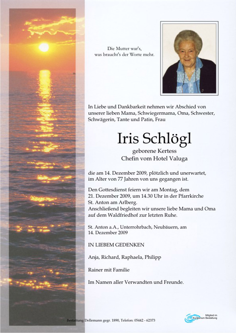   Iris Schlögl