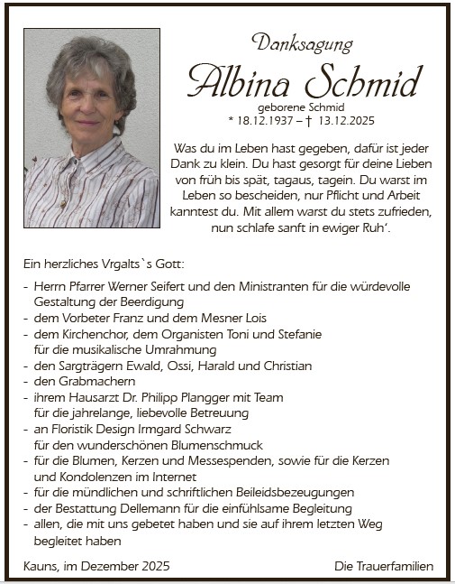 Albina Schmid 