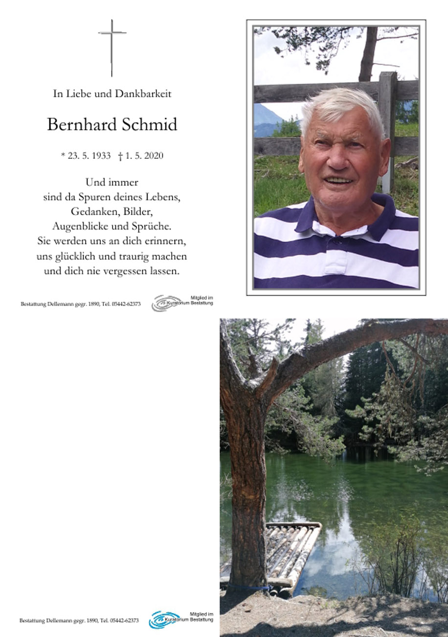 Bernhard Schmid 
