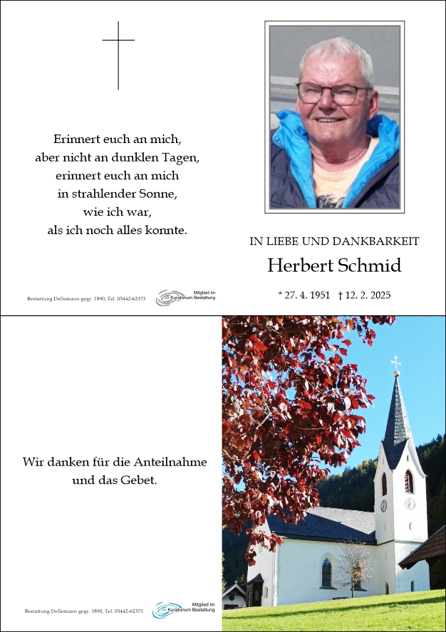 Herbert Schmid 