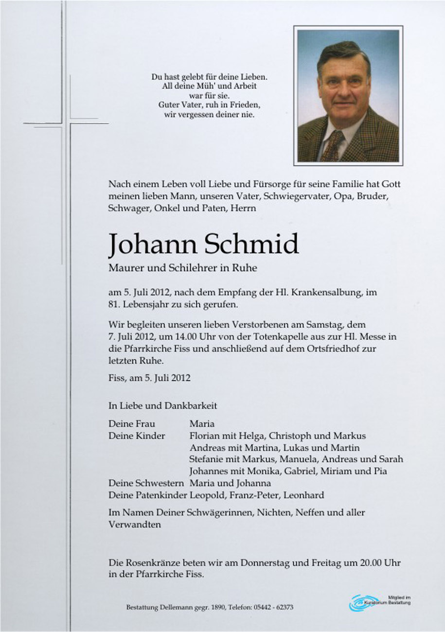   Johann Schmid