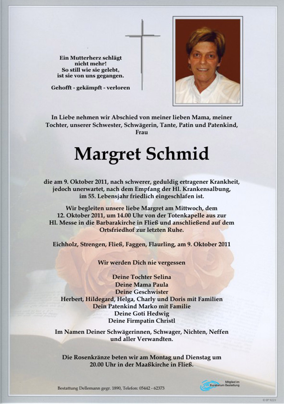   Margret Schmid