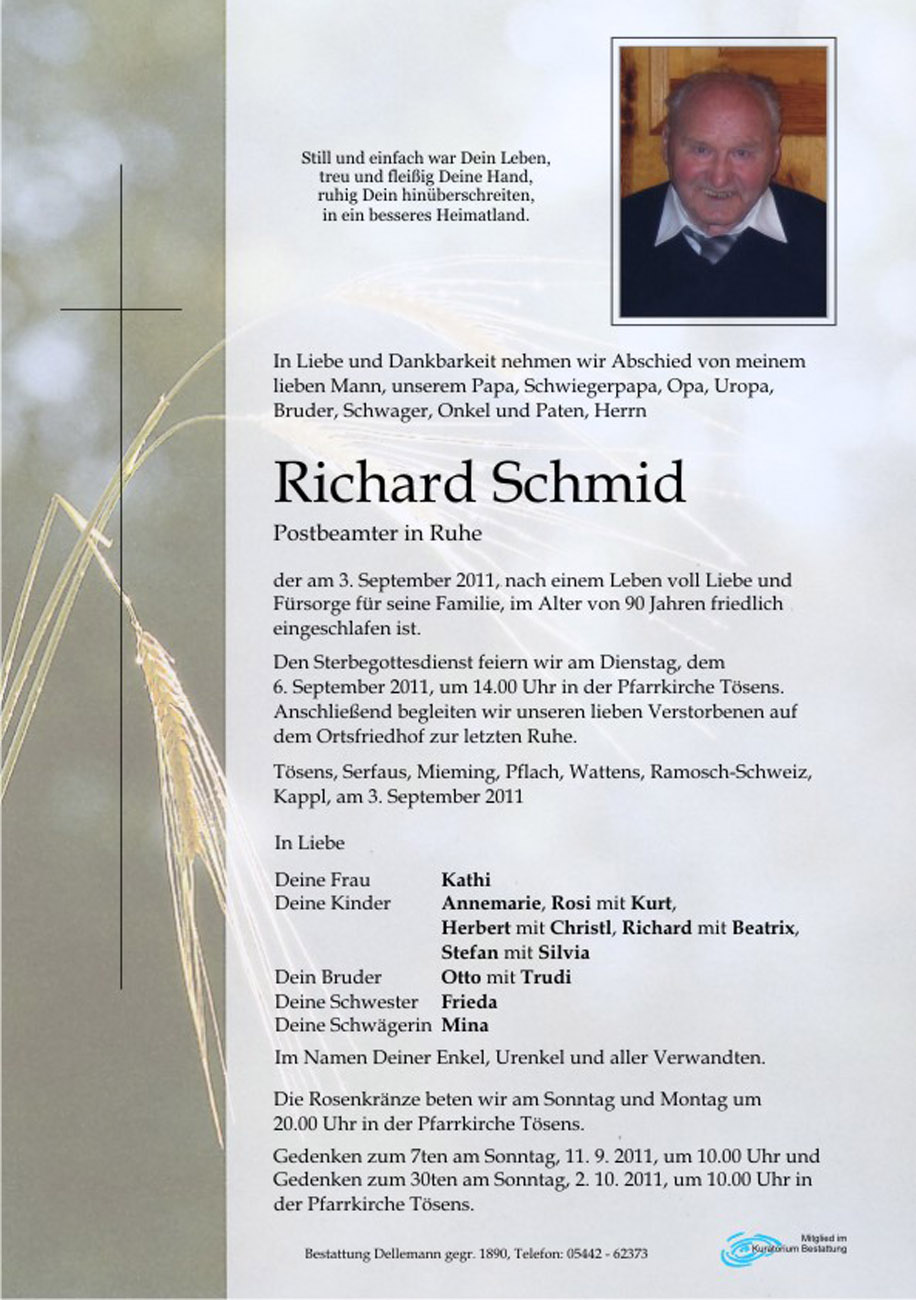   Richard Schmid
