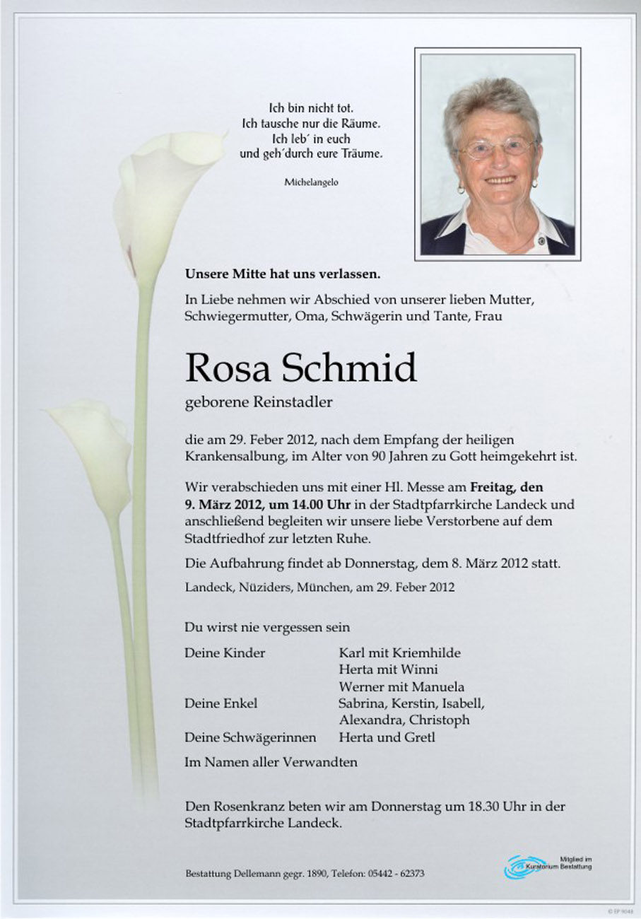   Rosa Schmid