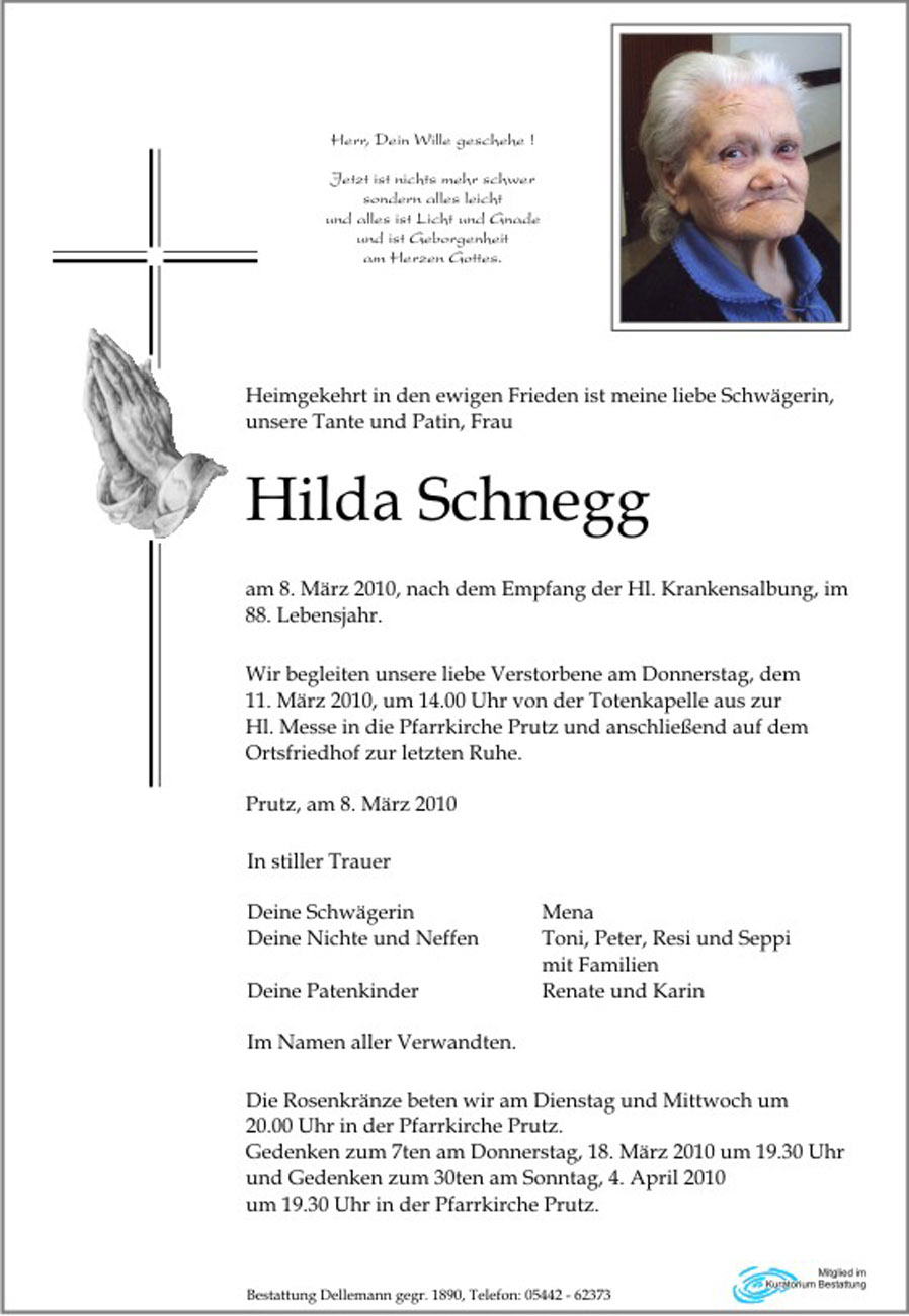   Hilda Schnegg