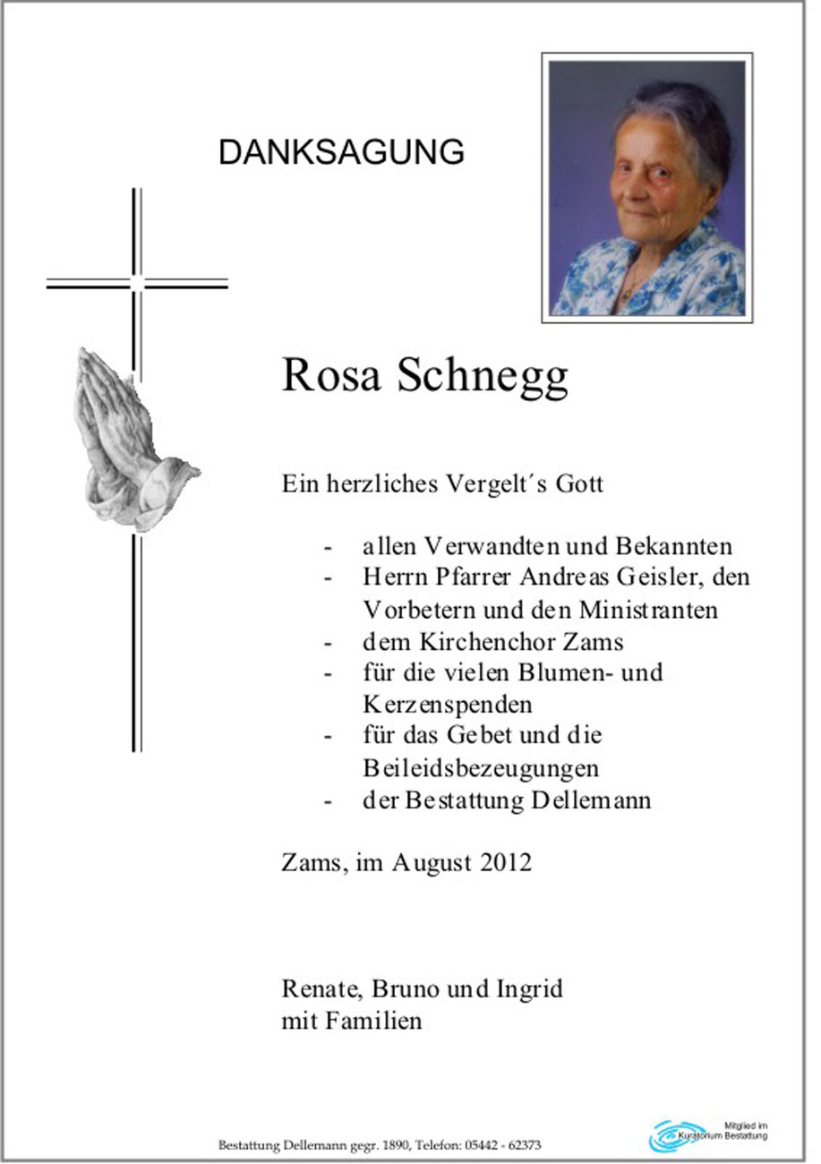  Rosa Schnegg