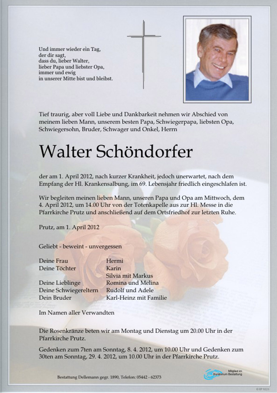 Walter Schöndorfer 