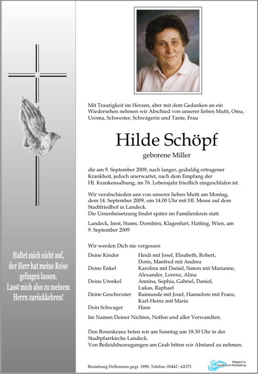   Hilde Schöpf