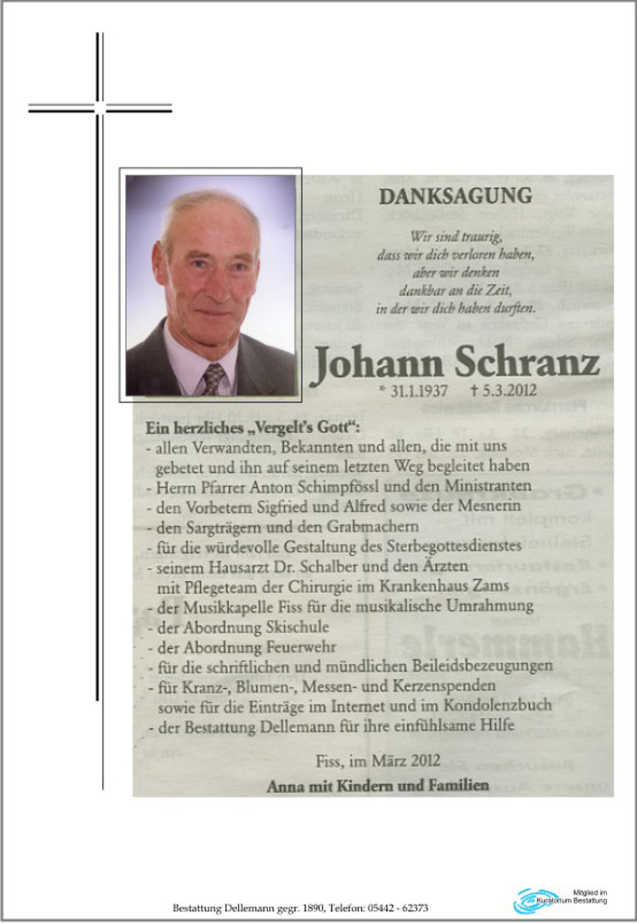   Johann Schranz