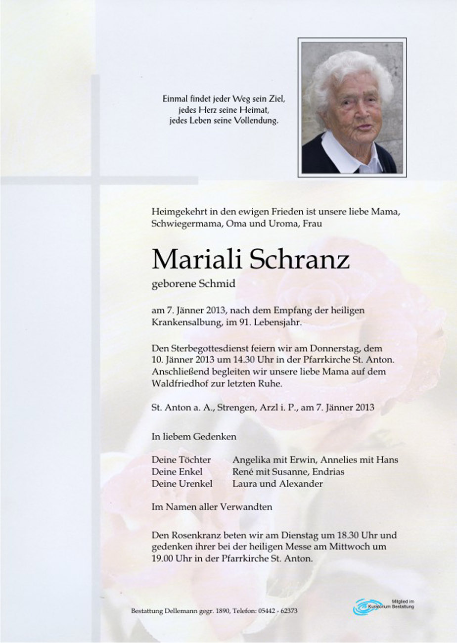   Mariali Schranz