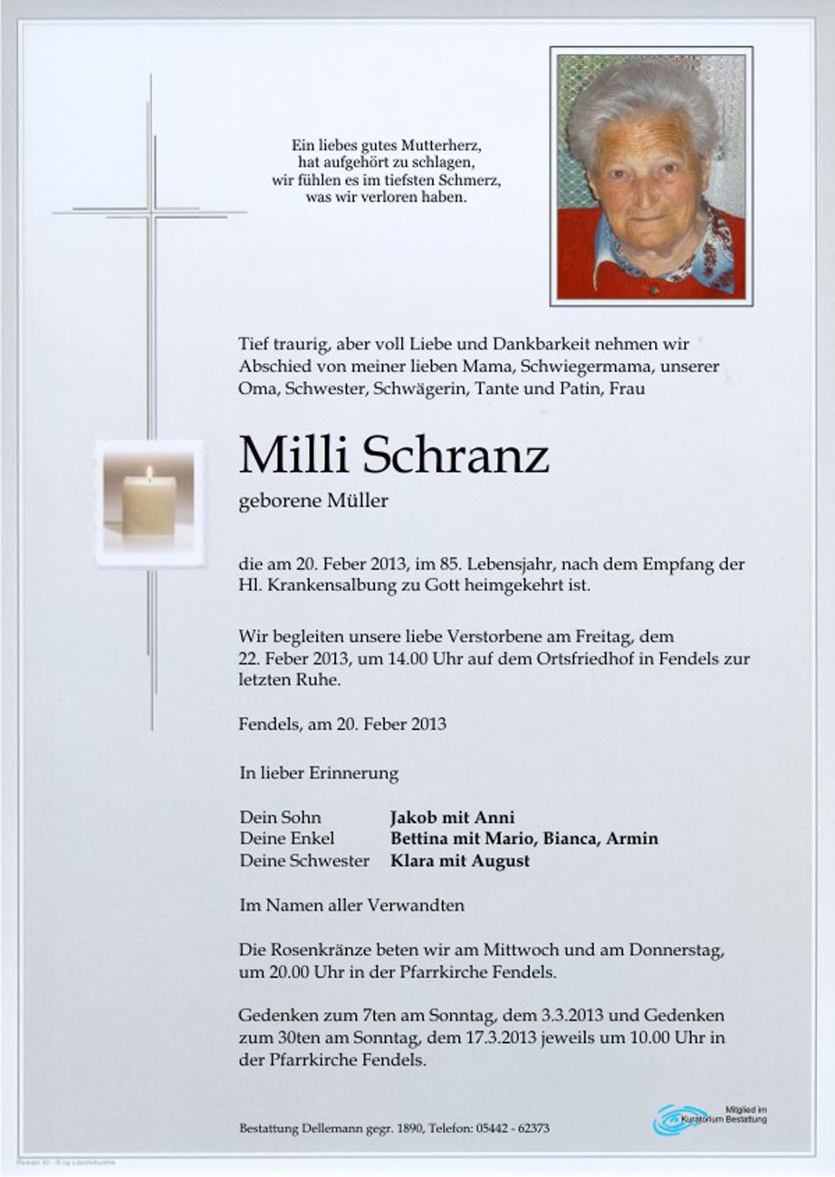   Milli Schranz
