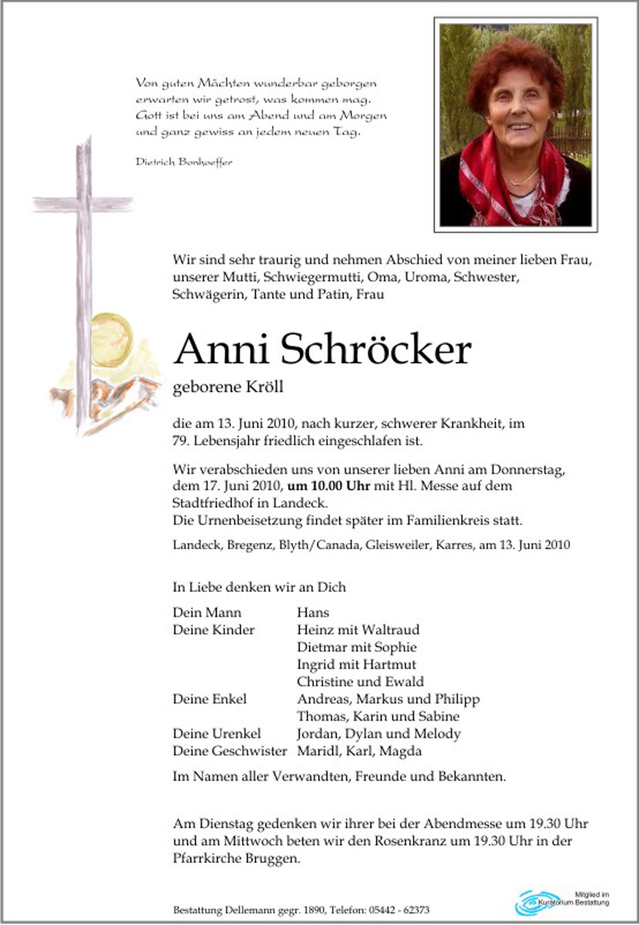   Anni Schröcker