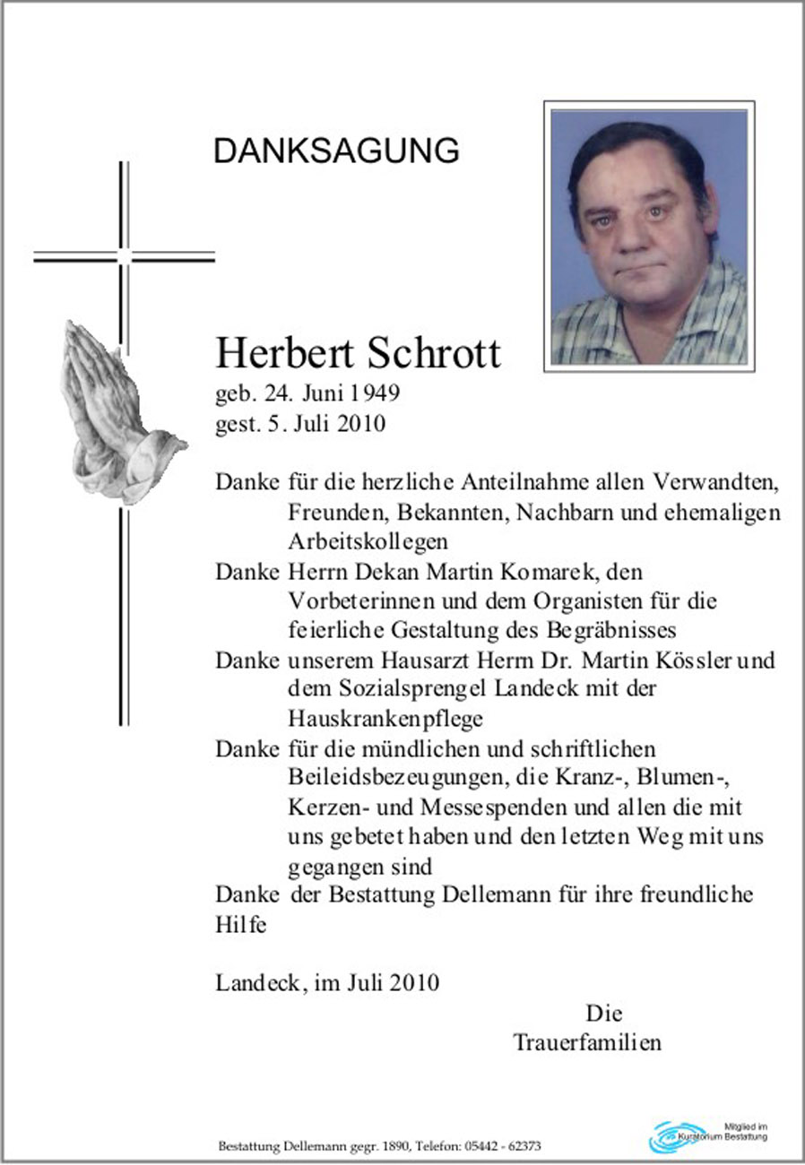   Herbert Schrott