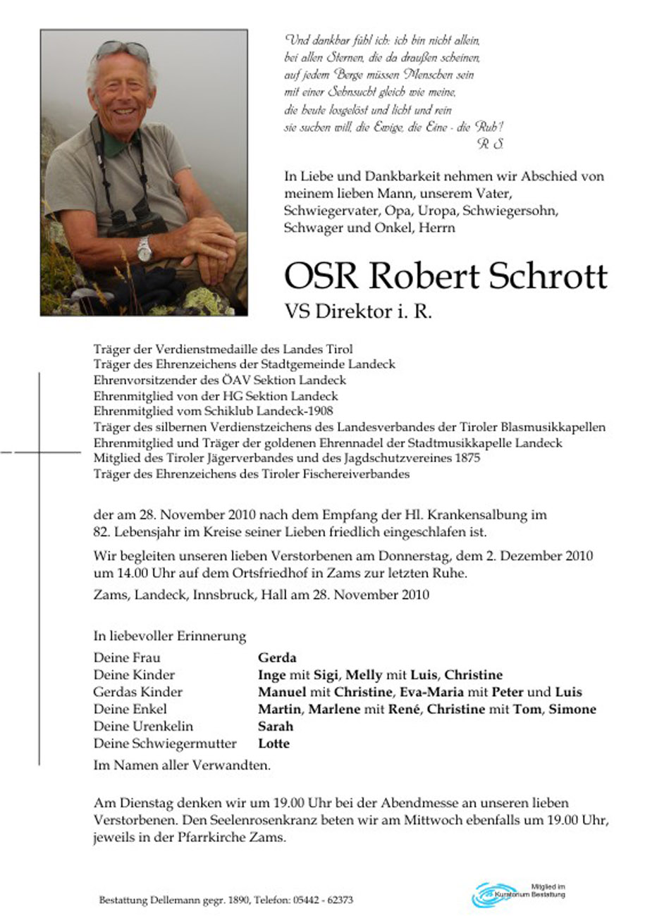   OSR Robert Schrott