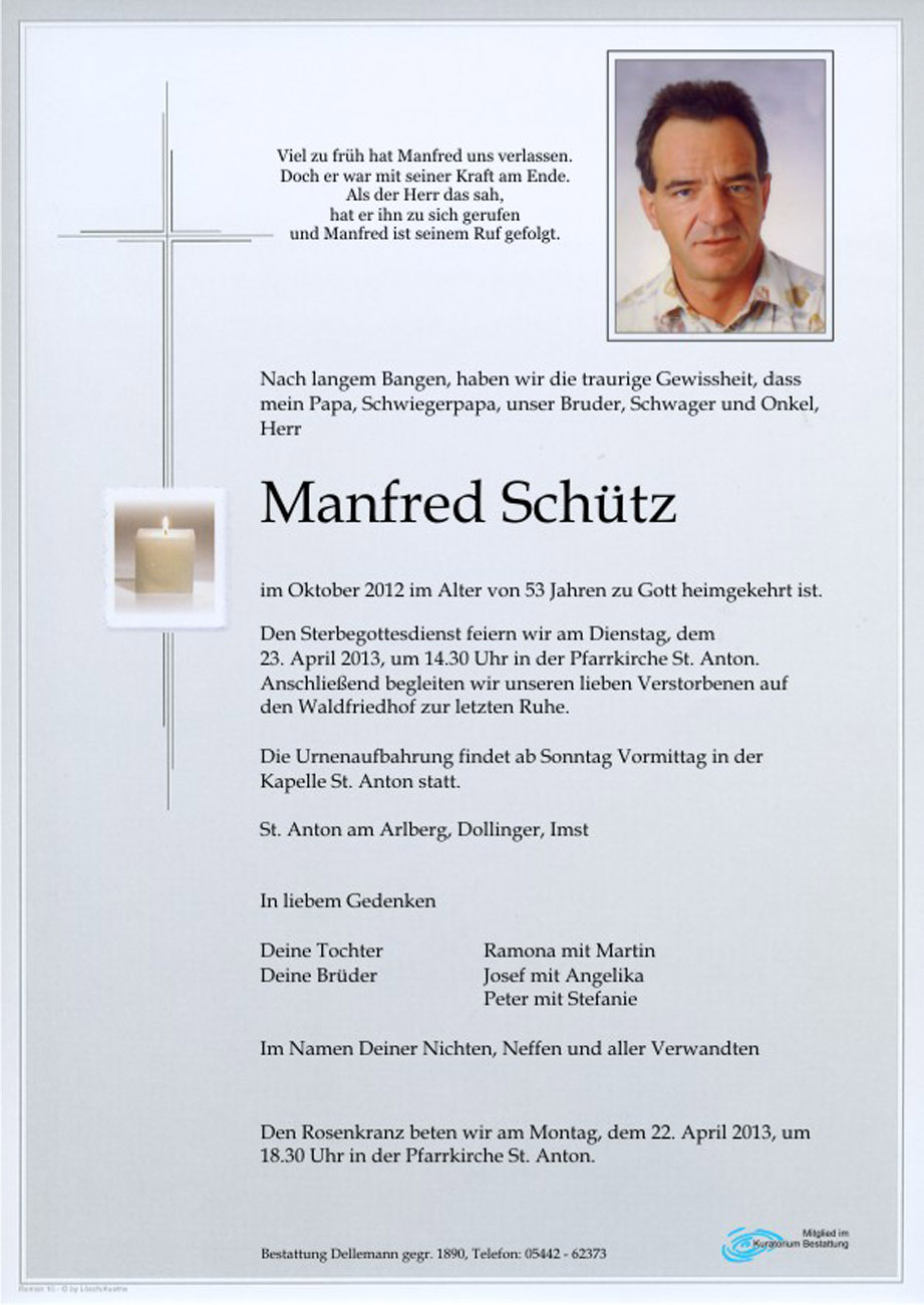 Manfred Schütz 