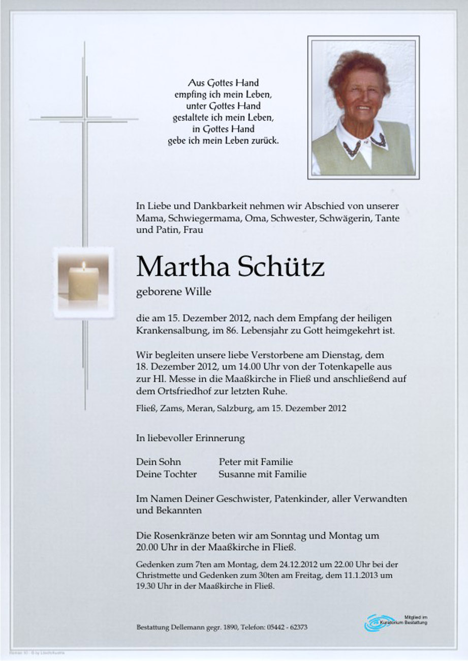   Martha Schütz