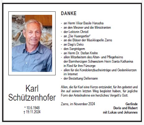 Karl Schützenhofer 