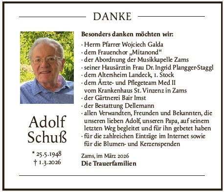 Adolf Schuß 