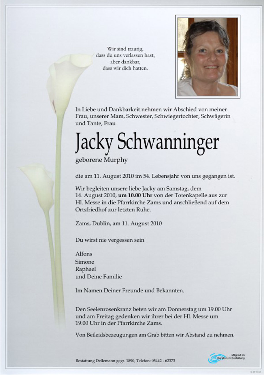   Jacky Schwanninger