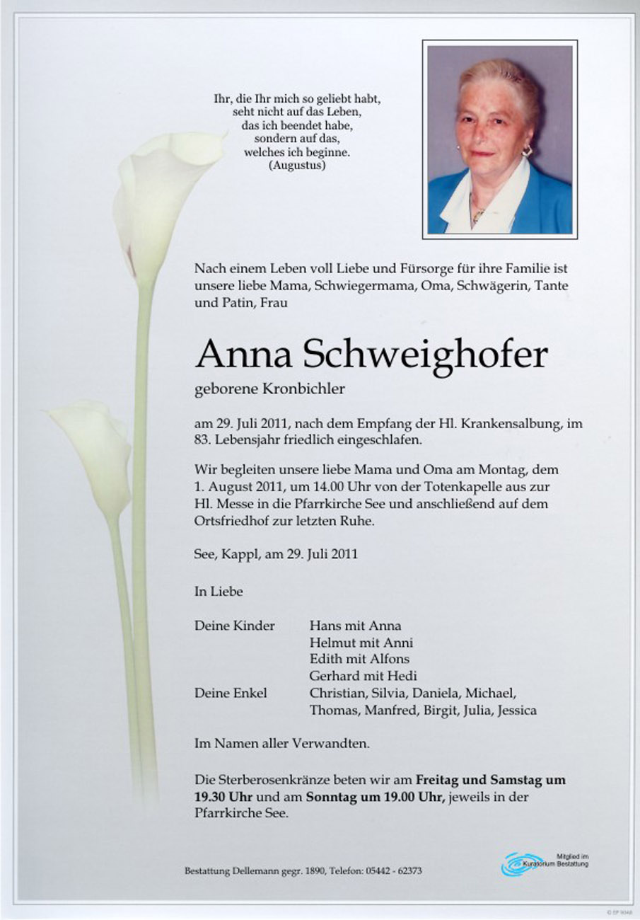   Anna Schweighofer