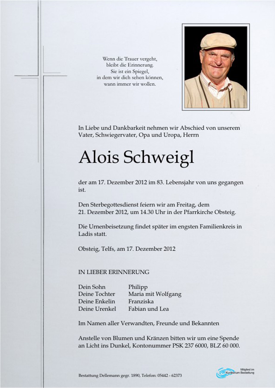   Alois Schweigl