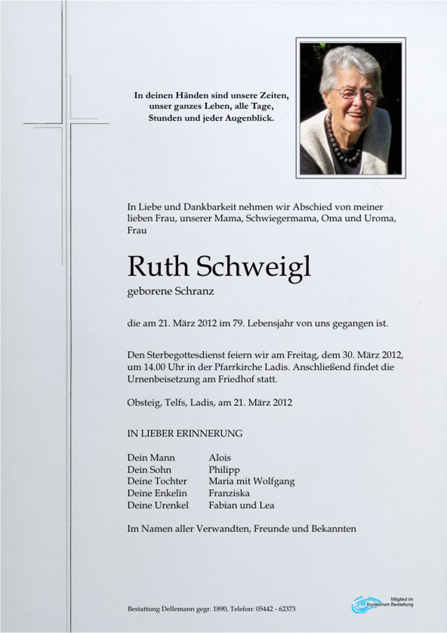   Ruth Schweigl
