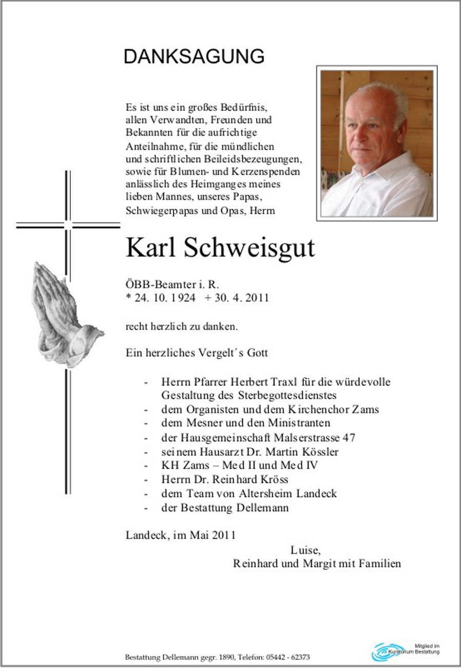   Karl Schweisgut