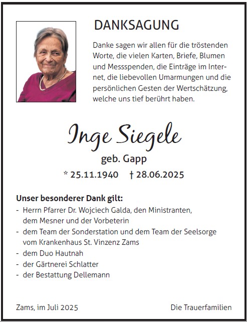 Inge Siegele 
