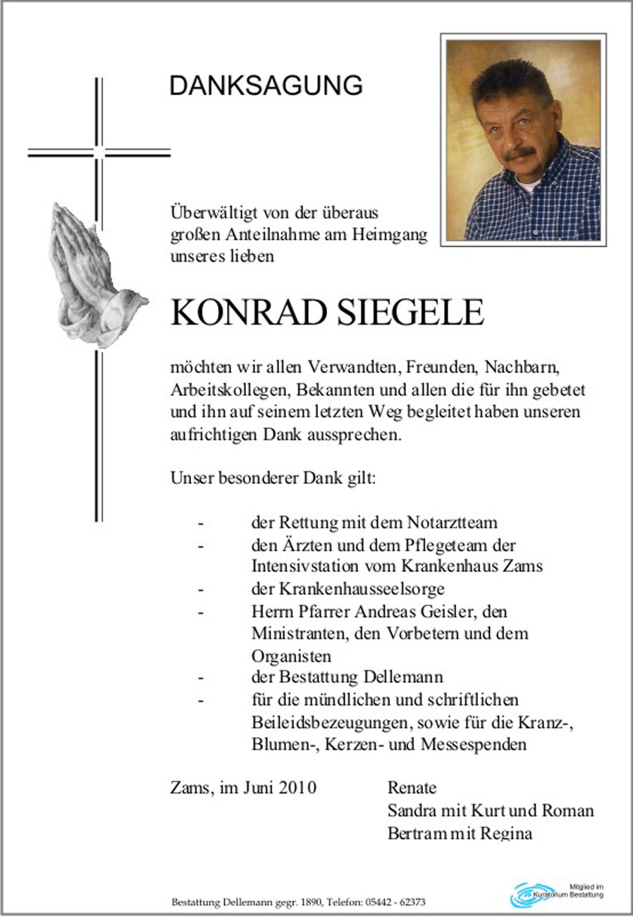   Konrad Siegele