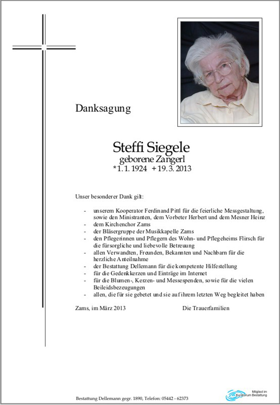   Steffi Siegele
